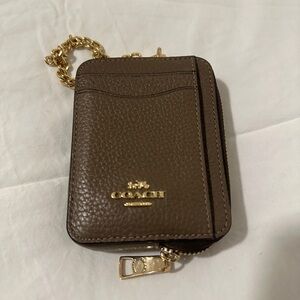 Coach Zip Card Case